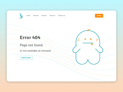 Funny getting lost! (404 page) 100days 404 app dailyui design error 404 illustration landing page ui ux vector