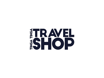 Travel shop brand customs duty free identity travel typography white wordmark