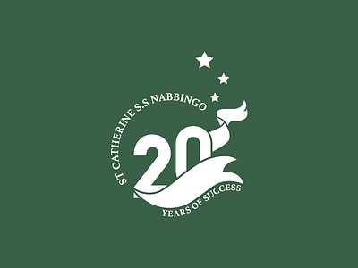 Anniversary 20 years anniversary brand branding branding identity design identity logo logo design work
