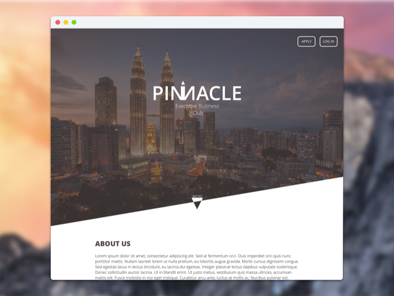 Landing Page Concept daily ui daily ui 003 above the fold landing page user interface web design
