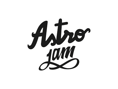 Astro Jam astro font hip hop illustration logo type typography vector