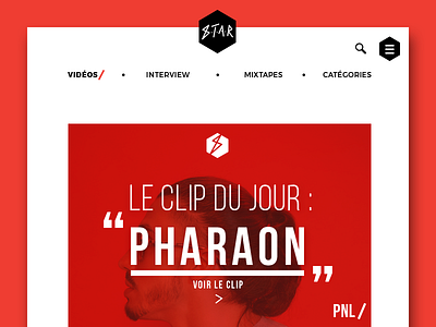 A proposal for a Hip Hop Lifestyle Network home minimalist pnl principle responsive sketch website wip