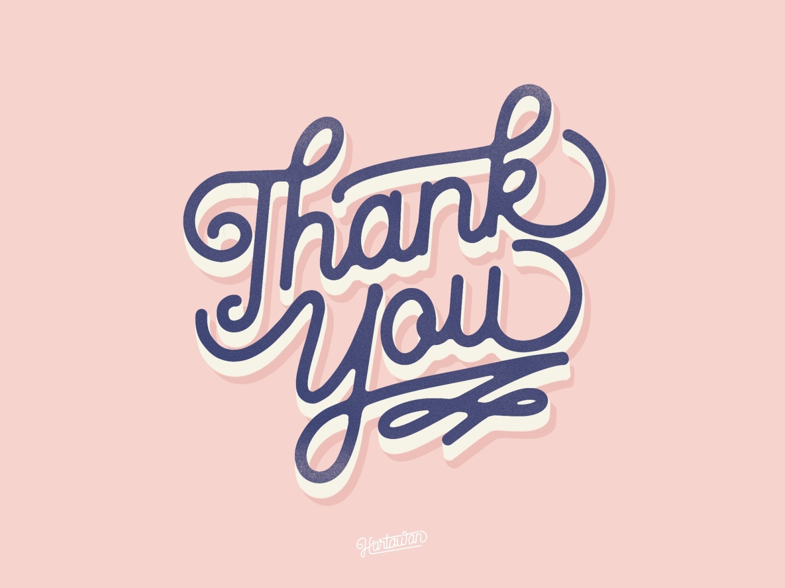 Thank You by Letter By Hartawan on Dribbble