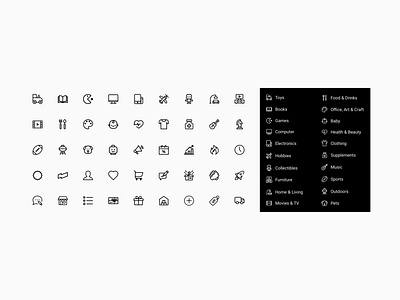 Mighty Ape icon set design branding design ui design ux design visual design