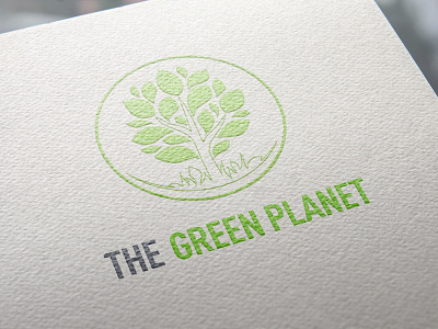 The Green Planet - Logo design branding design logo design