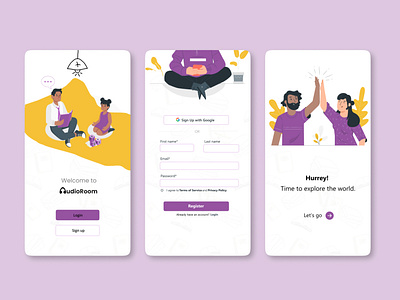 Splash and Onboarding Screens