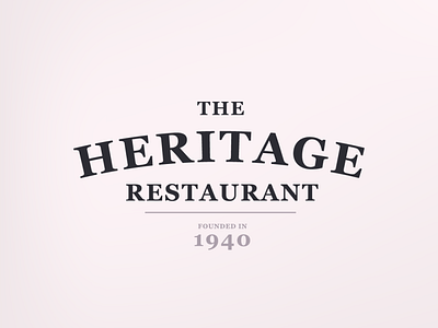 The Heritage Restaurant Logo