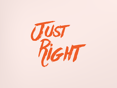 Just Right Logo