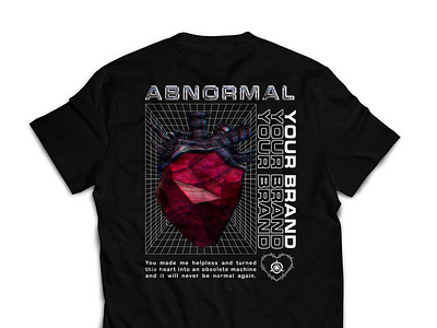 Abnormal T Shirt Design design illustration tshirt tshirt art tshirtdesign typography