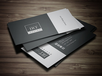 Business Card JRT business card design business card mockup business card vector business cards templates free business card design