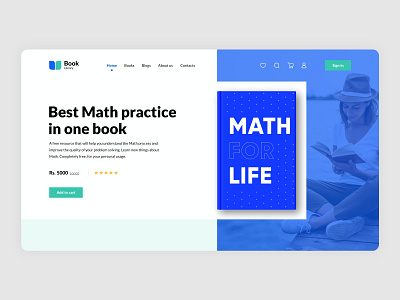 😇 Book landing page 🔥