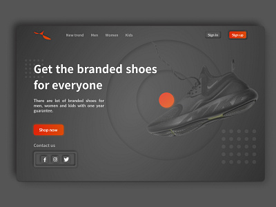 Branded Shoes only....... 3d branding dark mode graphic design logo neumorphism
