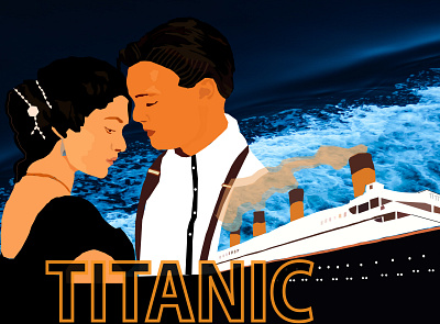 Titanic Illustration digital art digital illustration digital painting digitalart illustration vector