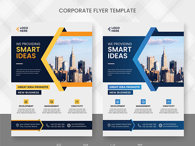 Corporate Business Flyer Template