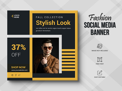 Fashion Social Media Post Template