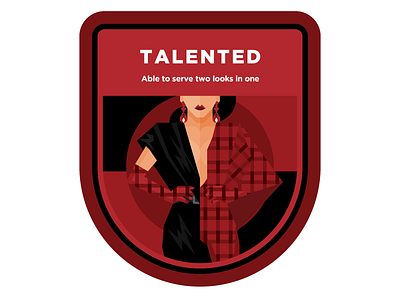 Drag Badge: Talented