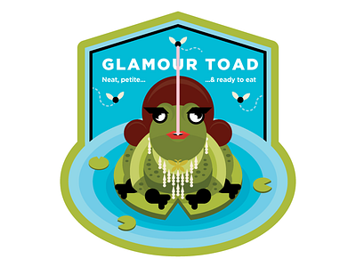 Drag Badge: Glamour Toad