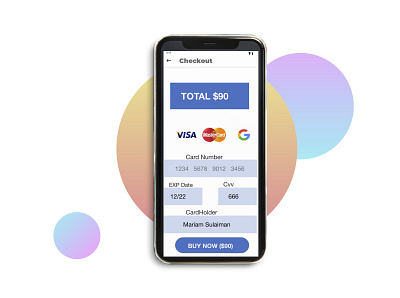 Credit Card Checkout beginner design dialyui ui uiuxdesign
