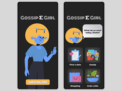 Gossip E Girl — multifunctional BFF app