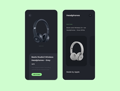 App Screen Mockup app design music screen ui ux