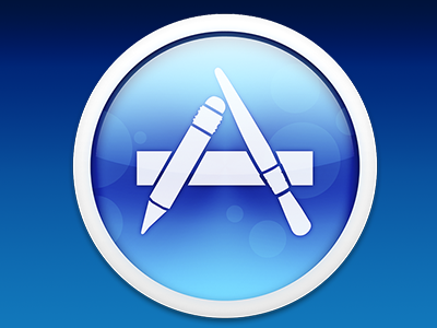 App Store Icon app app store blue icon mac store white