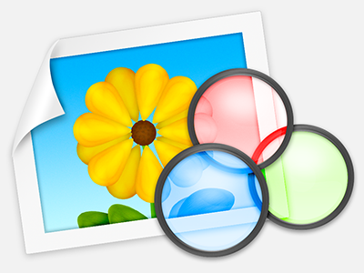 Photo Editing App Icon app editing filters icon image mac os x photo photography