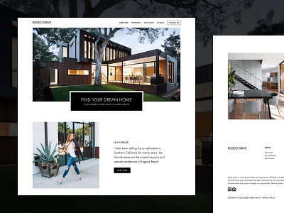 Rodeo Drive - Real Estate WordPress Theme minimalism minimalist design personal branding real estate real estate branding rodeo drive wordpress wordpress theme