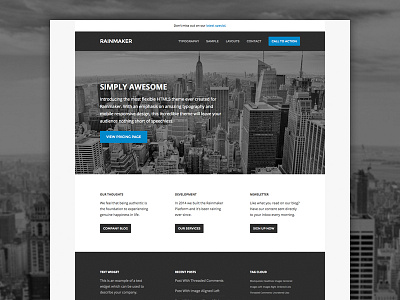 Rainmaker Theme rainmaker platform wordpress