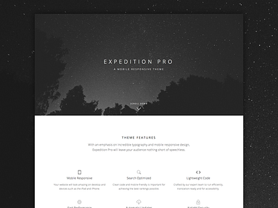 Expedition Pro Theme genesis genesis framework minimalist design wordpress