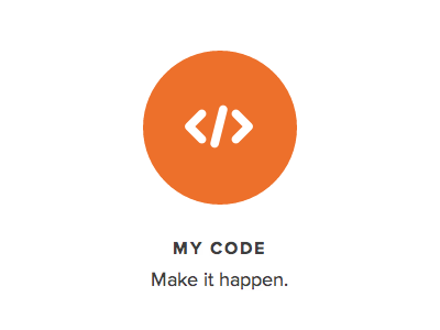 My Code. Make it happen.