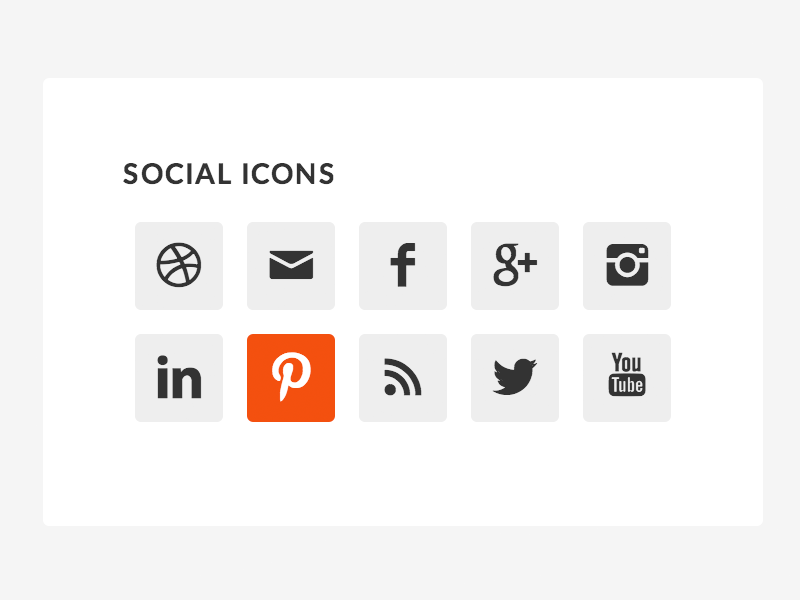 Genesis 2.0 Sidebar Widget with Simple Social Icons by Brian Gardner on