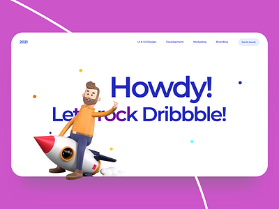 #Welcome On Dribbble