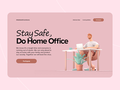 Home Office - Landing page Design