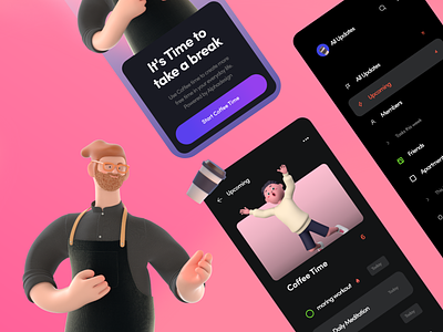Coffee Time - Mobile App Concept