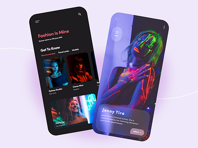 Fashion App - Mobile App Design 2021 2021 design 2021 trend alpha alphadesign app clean design designs germany minimal mobile mobile app mobile app design mobile design mobile ui modern ui uiux ux