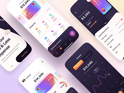 Finance App - Mobile App Design