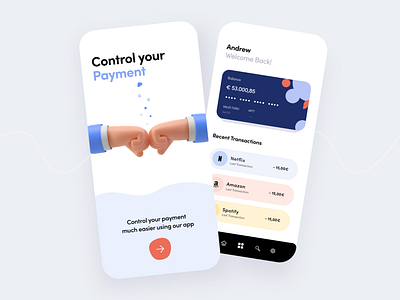 Online Banking - Mobile App Design 2021 2021 design 2021 trend alphadesign clean design designs finance finances fintech germany julius julius branding minimal mobile ui ui ux uidesign uiux ux