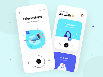 Music App - Mobile Design