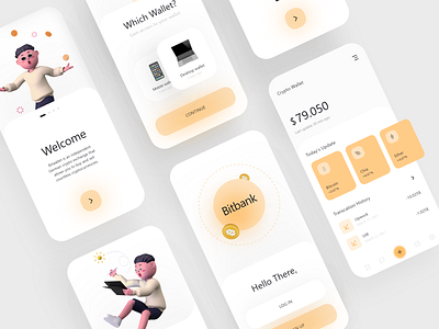 Finance App - Mobile Design 2021 2021 design 2021 trend alphadesign clean crypto design designs finance finance app finances financial germany julius branding minimal mobile mobile app mobile app design mobile design mobile ui