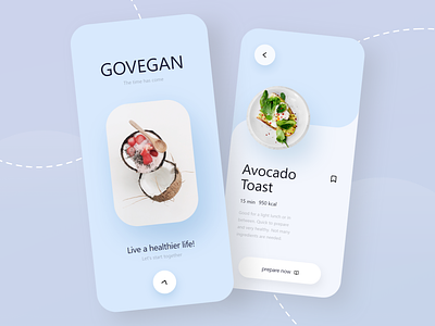 GOVEGAN App - Mobile Design