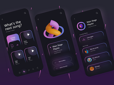 Music App - Mobile Design