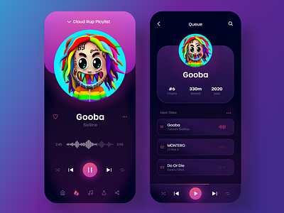 Music App - Mobile Design