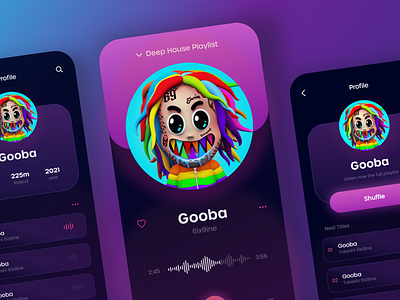 Music App - Mobile Design