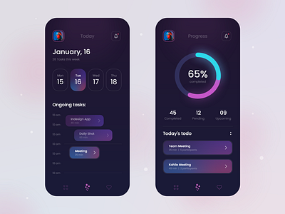 Task Manager  - Mobile Design