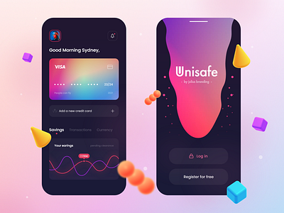 Banking App - Mobile Design Concept