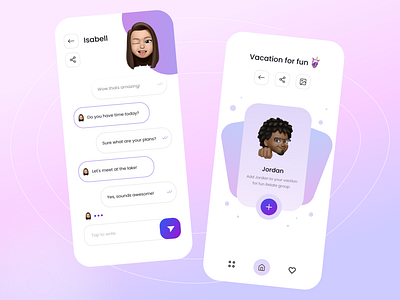 Messenger App - Mobile Design