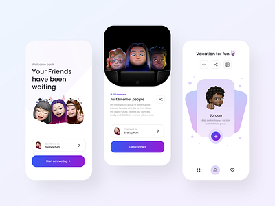 Social Media App Design