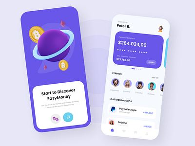 Banking App - Mobile Design