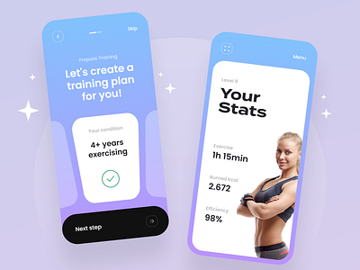 Sports App - Mobile Design Concept