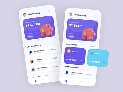 Mobile Banking App Design